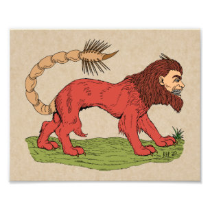 Manticore Foto Afdruk