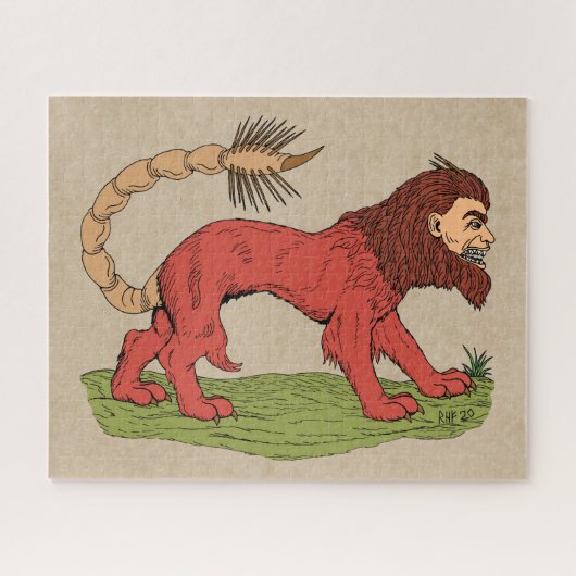 Manticore Legpuzzel (Horizontaal)