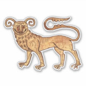 Manticore Vinyl Sticker (Voorkant)