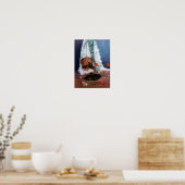 Mantilla española/Spaanse mantilla Poster (Keuken)