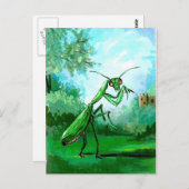 Mantis Briefkaart (Voorkant / Achterkant)