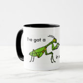 Mantis in mijn Pantis. Mok (Voorkant links)