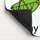 Mantis in mijn Pantis. Muismat (Hoek)