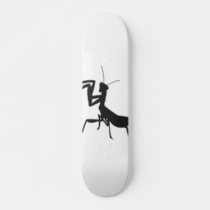 Mantis in silhouet - Kies achtergrondkleur Skateboard