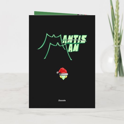 Mantis Man - Carte Merry Mantis (Dos)