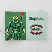 Mantis Man - Carte Merry Mantis (Intérieur)