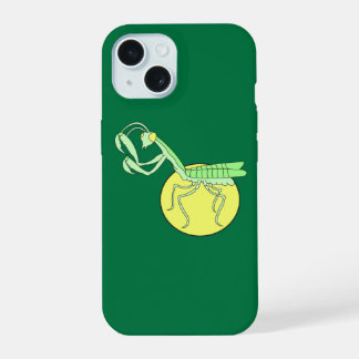 Mantis Man Symbool Telefoonhoes iPhone 15 Hoesje