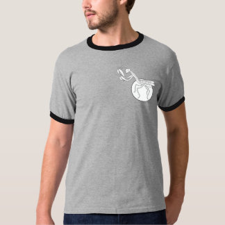 Mantis Man Symbool - zwart-wit T-shirt