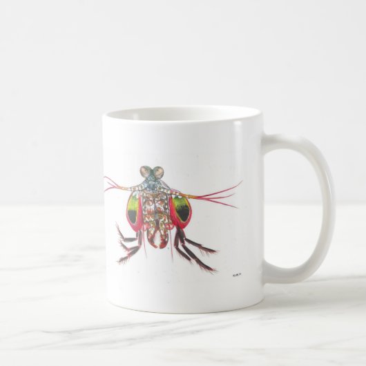 Mantis Shrimp double afbeelding Mok (Rechts)