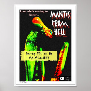 Mantis uit de hel poster