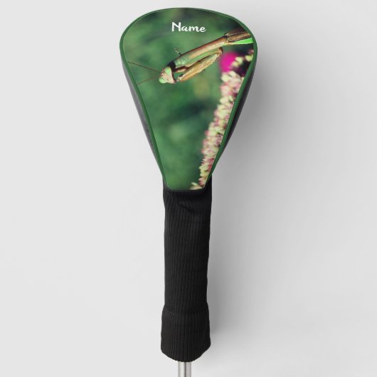 Mantis up Close Personalized Golfheadcover (Voorkant)