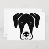 Mantle Great Danes Briefkaart (Voorkant / Achterkant)