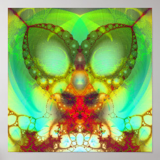 Mantoid Breath Var 3 (12-12) Art Print Poster