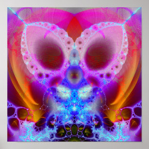 Mantoid Breath Var 4 (12 par 12) Art Print Poster