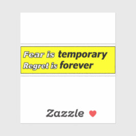 Mantra for living a beautiful life sticker