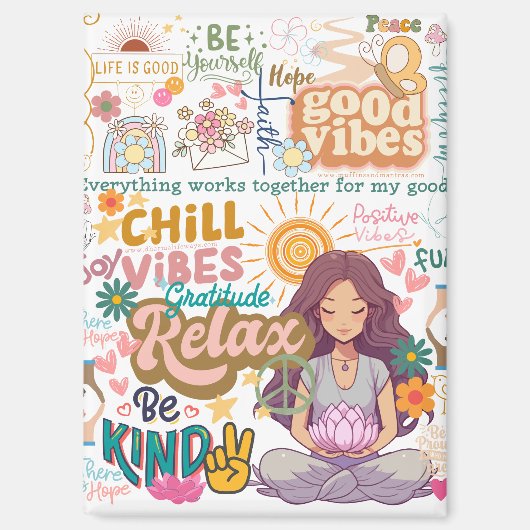 Mantra Magnet Magneet (Voorkant)