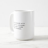 Mantra Mug avec Portal_freedom (Devant gauche)