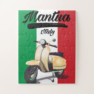 Mantua Italië reisposter Legpuzzel