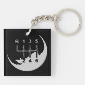 MANUAL antidiefstal Sleutelhanger (Achterkant)