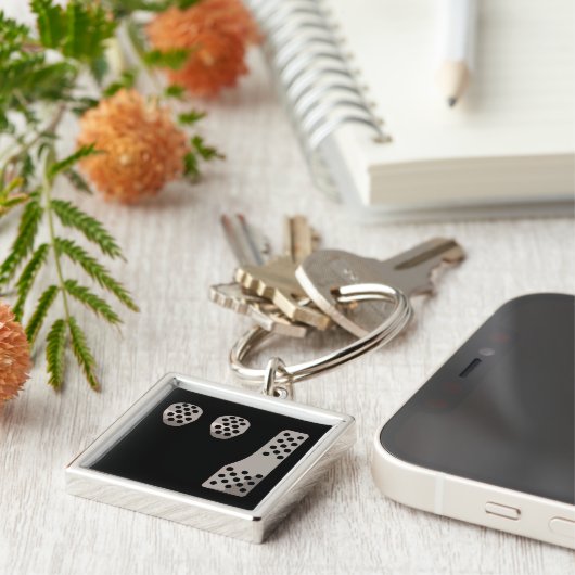 MANUAL Transmission - Three Pedal Dance Sleutelhanger (Zijkant)