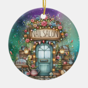 Manucure Nail Salon Ornement céramique