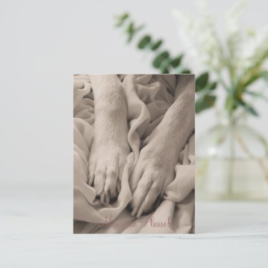 Manucure Please ~ Carte postale (Debout devant)