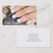 Manucures élégantes Clelsalon Carte de visite (Devant / Derrière)