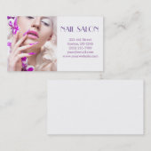 Manucures élégantes Clelsalon Carte de visite (Devant / Derrière)