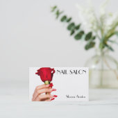 Manucures élégantes Clelsalon Carte de visite (Debout devant)