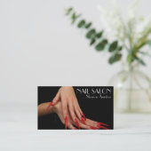 Manucures élégantes Clelsalon Carte de visite (Debout devant)