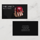 Manucures élégantes Clelsalon Carte de visite (Devant / Derrière)