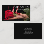 Manucures élégantes Clelsalon Carte de visite (Devant / Derrière)