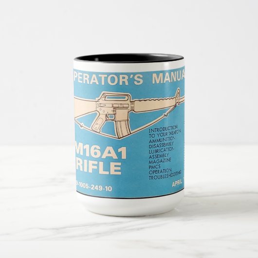 Manuel des opérateurs M16 A1 Coffee Mug (Centre)