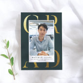 Manuel | Faire-part de graduation en typographie o