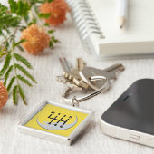 MANUELE VERZENDING - KLEUREN SLEUTELHANGER (Zijkant)