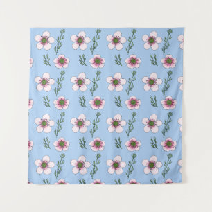 Manuka Bloemen Wandkleed