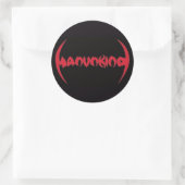 MANUNKIND LOGO RONDE STICKER 3" (Tas)