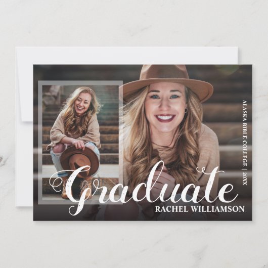 Manuscript Afstuderen 2 het Moderne Afstuderen van Aankondiging (Voorkant)