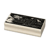 Manuscript and Raven Rubberstempel (Stempel)