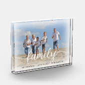 Manuscript bij Gezinsvakantie-geheugens overlay Fotoblokken (Links)