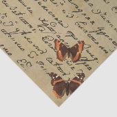 Manuscript Butterfly  Ontvlekpapier Tissuepapier (Detail)