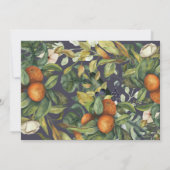 Manuscript elegant bruiloft bedankt voor de botani (Achterkant)