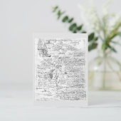 Manuscript for Fyodor Dostoyevsky's novel Demons Briefkaart (Staand voorkant)