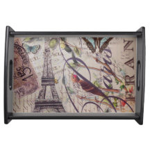 Manuscript Franse landvlinder Paris Eiffel Tower