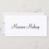 Manuscript Monogram Business Cadeaubon (Achterkant)