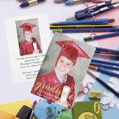 Manuscript Twee Aankondiging van het Afstuderen va