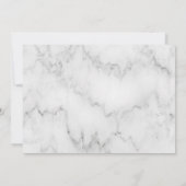 Manuscript van het verlies | De datum opslaan met  Save The Date (Achterkant)