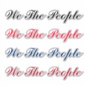 Manuscript wij de People Sticker (Voorkant)