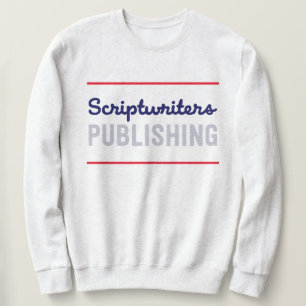 Manuscripten Rode Stripe marine/grijs Sweatshirt