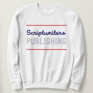 Manuscripten Rode Stripe marine/grijs Sweatshirt